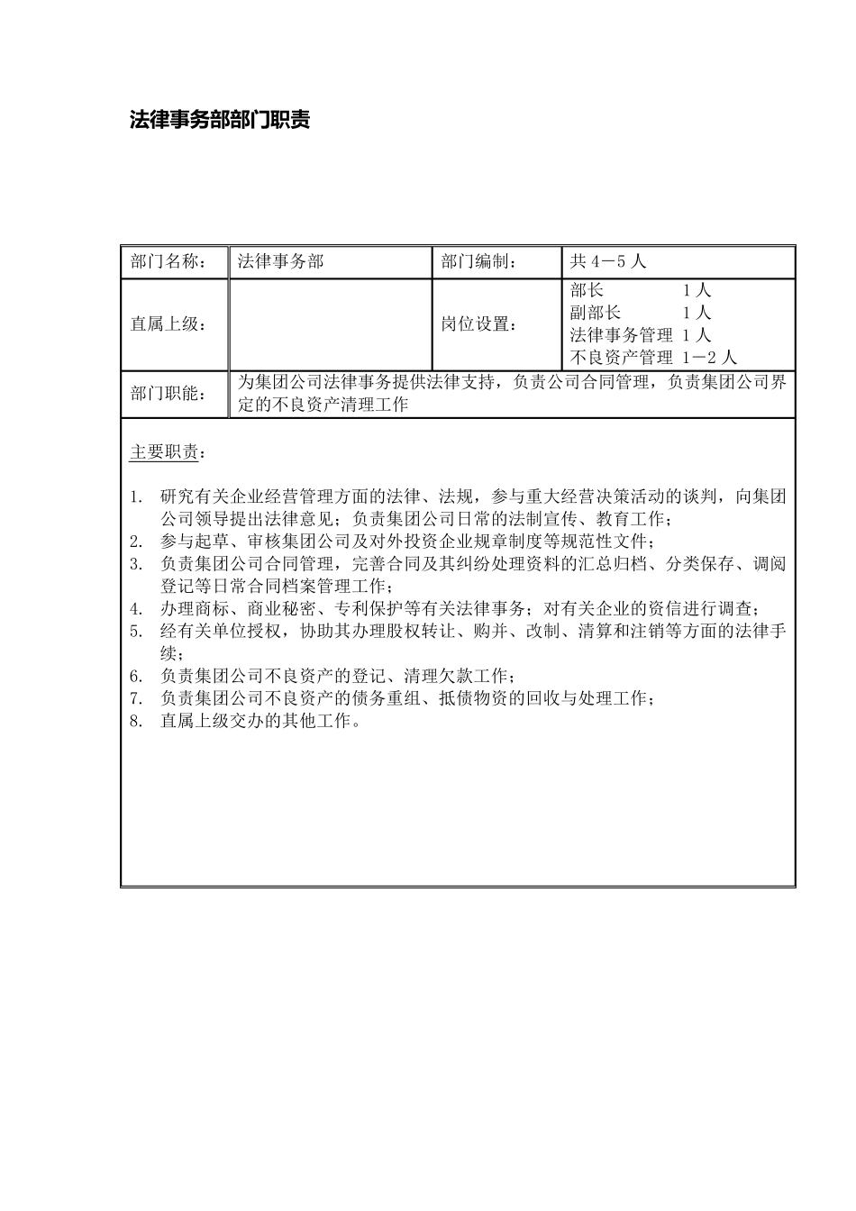 经营管理部部门职责_第3页