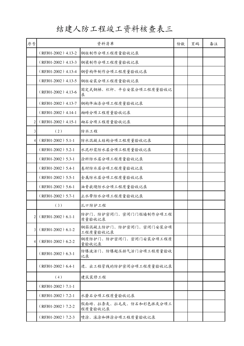 结建工程竣工资料核查_第3页