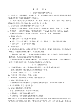 结构力学最全知识点梳理及学习方法
