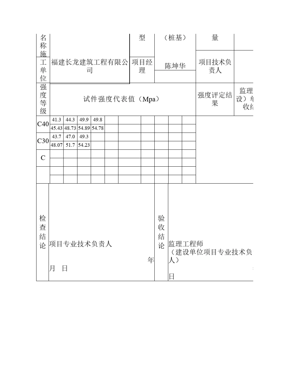 结构实体砼强度验收记录_第3页