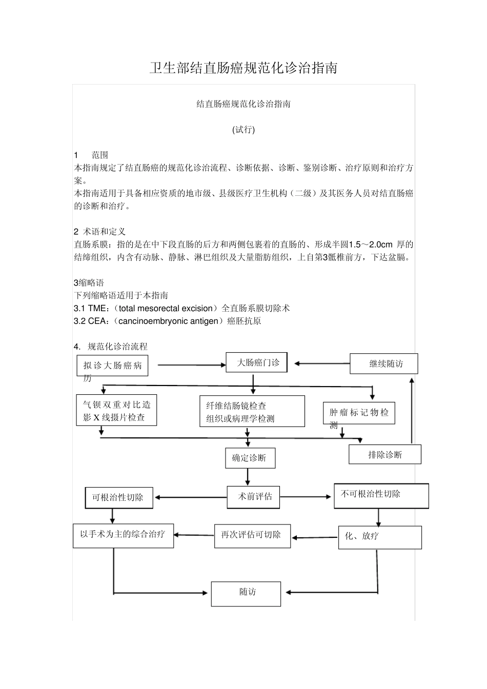 结直肠癌治疗指南_第1页