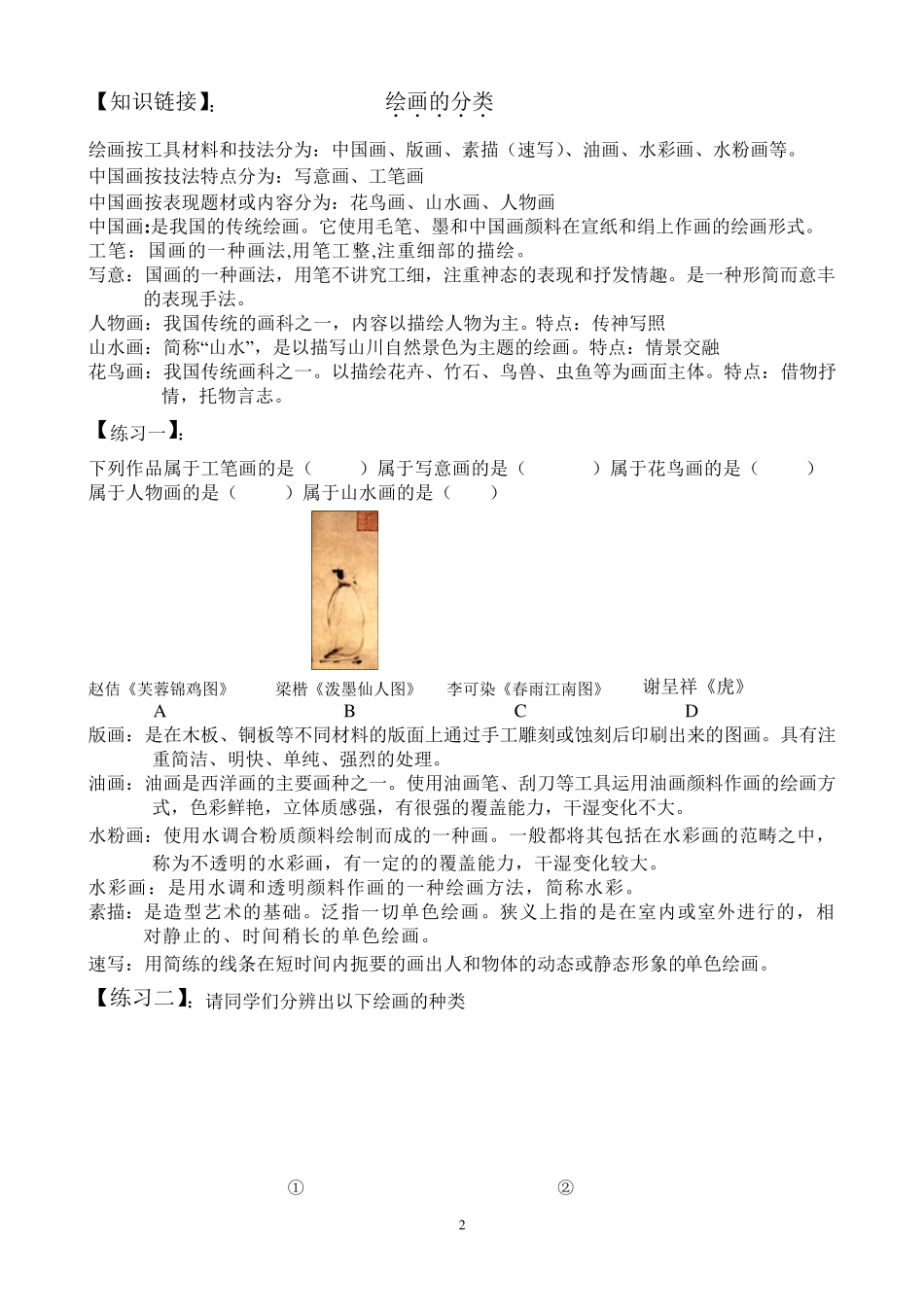 绘画基础知识_第2页