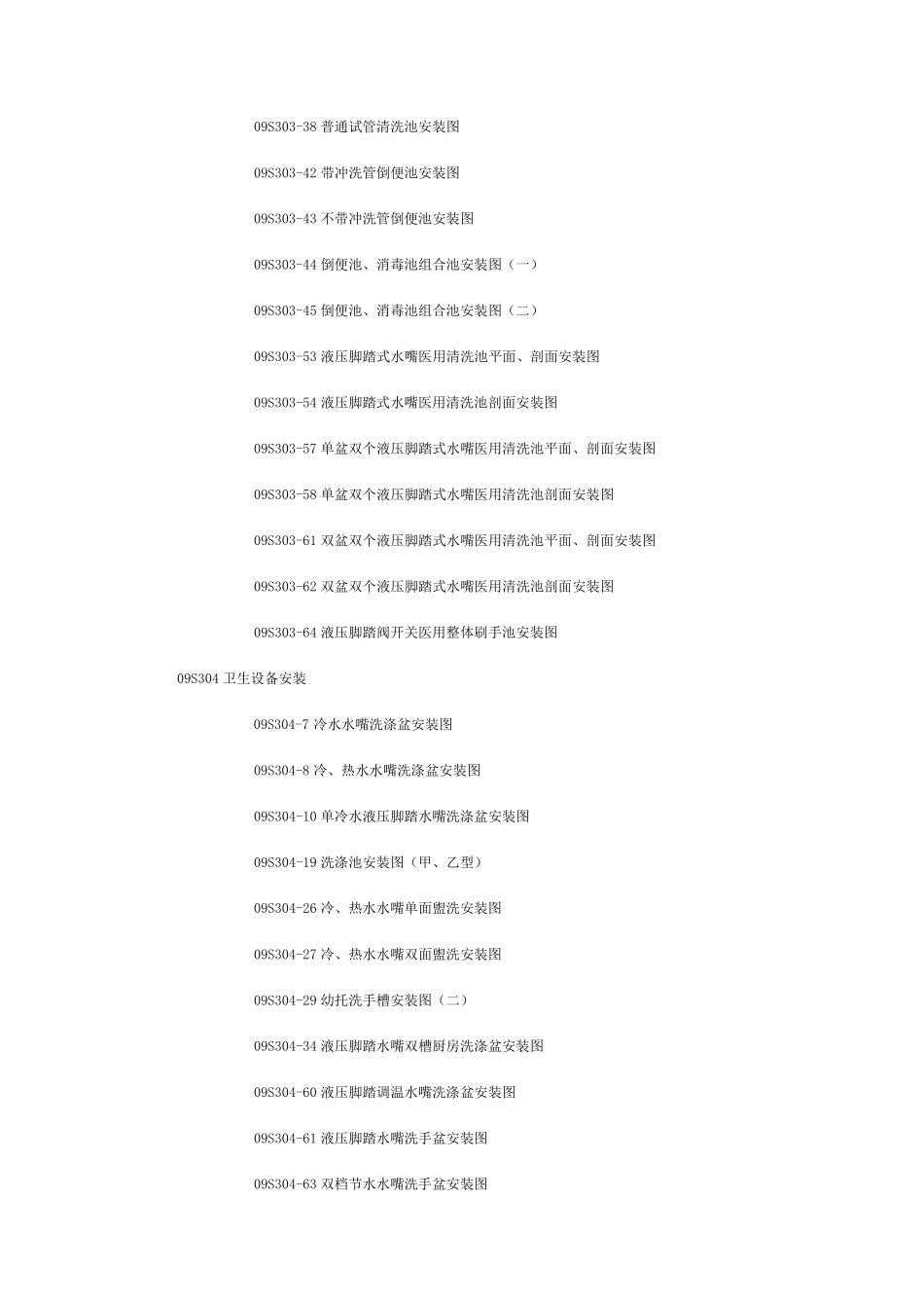 给排水专业常用国家标准图集汇总_第3页