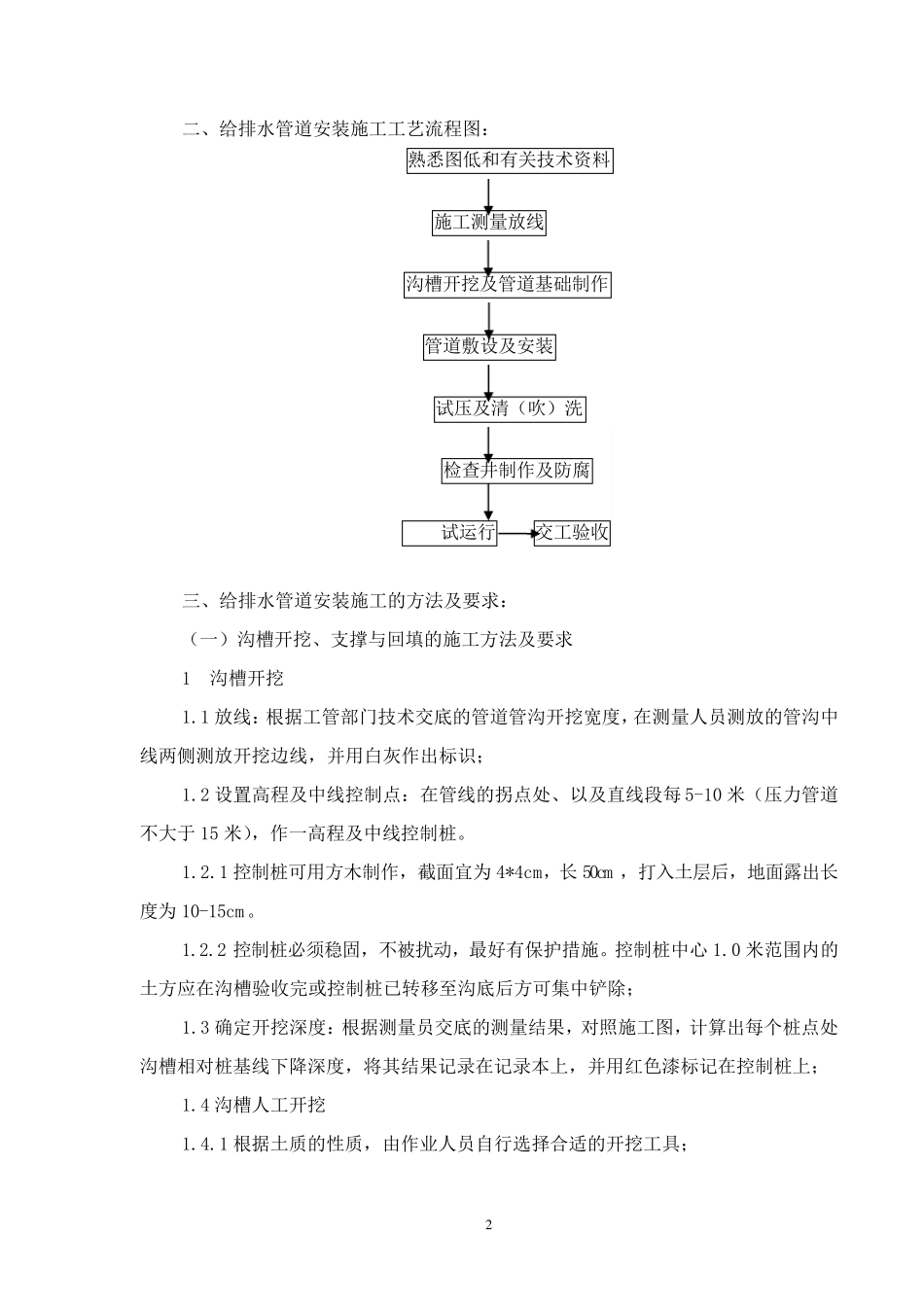 给排水管道施工技术规范_第2页