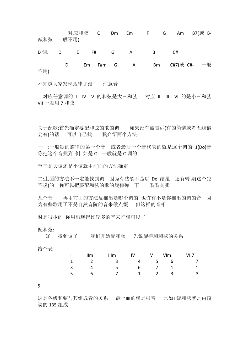 给歌曲配和弦的方法_第3页