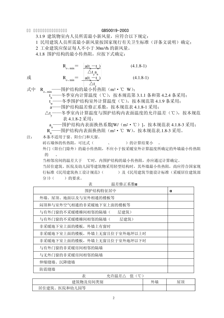 给水排水及暖通空调专业常用规范中强制性条文汇总_第3页