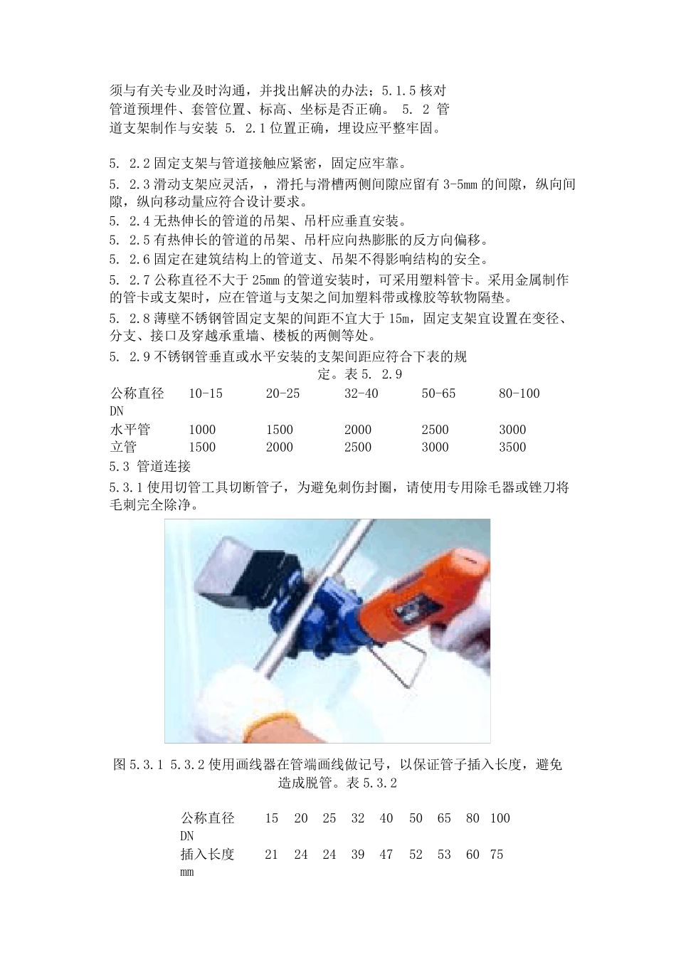 给水薄壁不锈钢管卡压连接施工工法_第3页