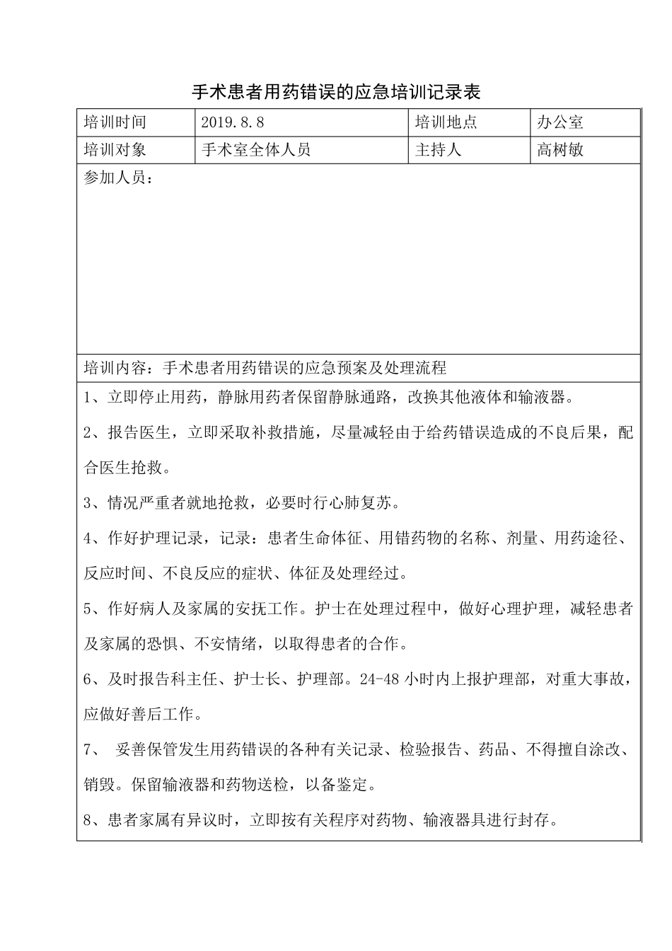 给药错误应急预案_第1页