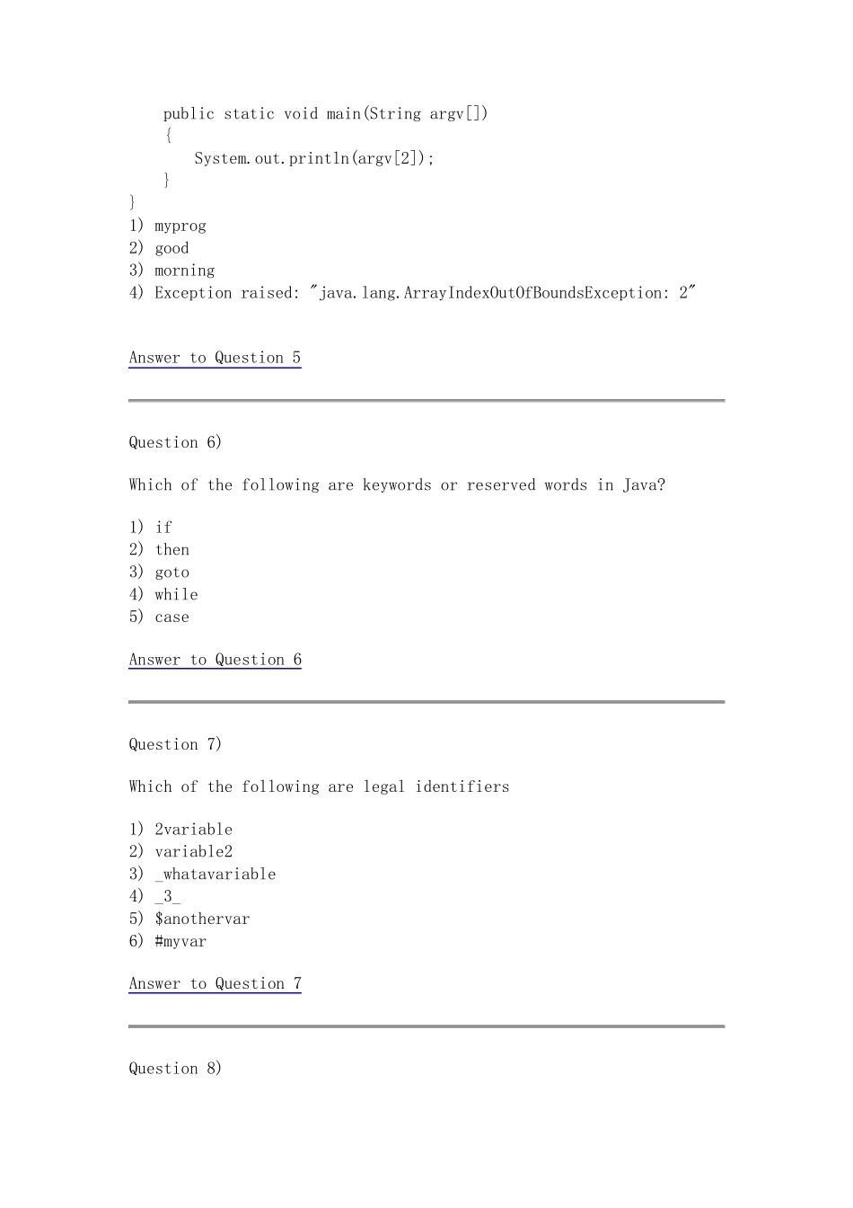 绝对经典Java笔试题(英文)_第3页