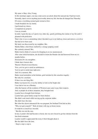 绝望主妇英语对白desperatehousewivess1e1第一季第一集所有英文对白