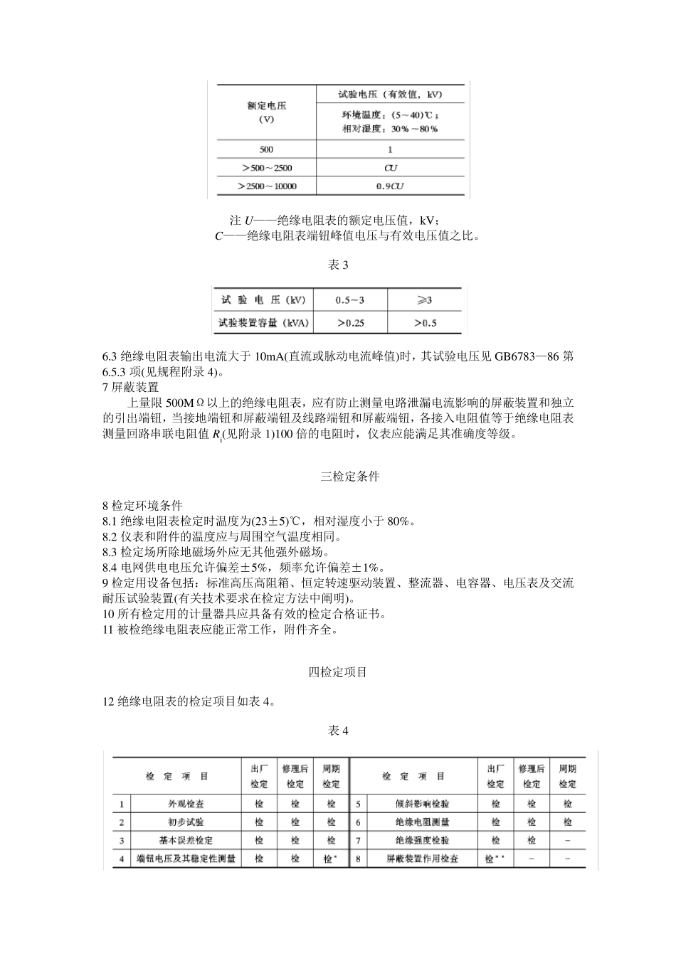 绝缘电阻测试仪检定标准(JJG6297)_第3页