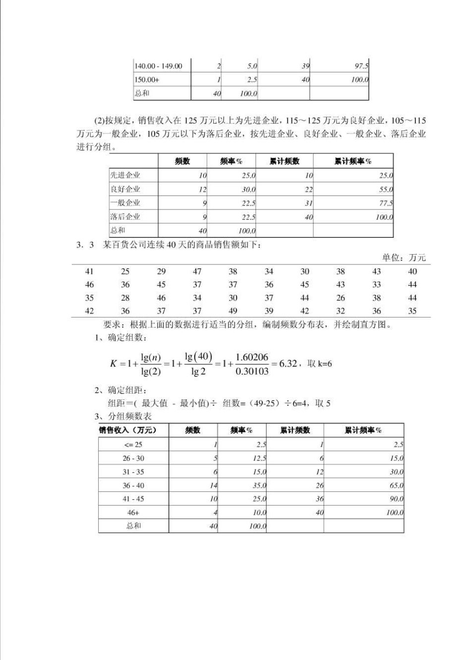 统计学(贾俊平等)课后习题答案_第3页