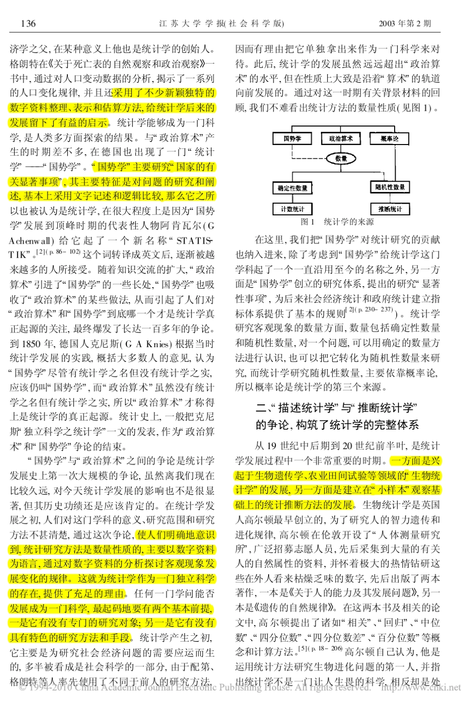 统计学发展过程中四次重要的争论及其影响_第2页