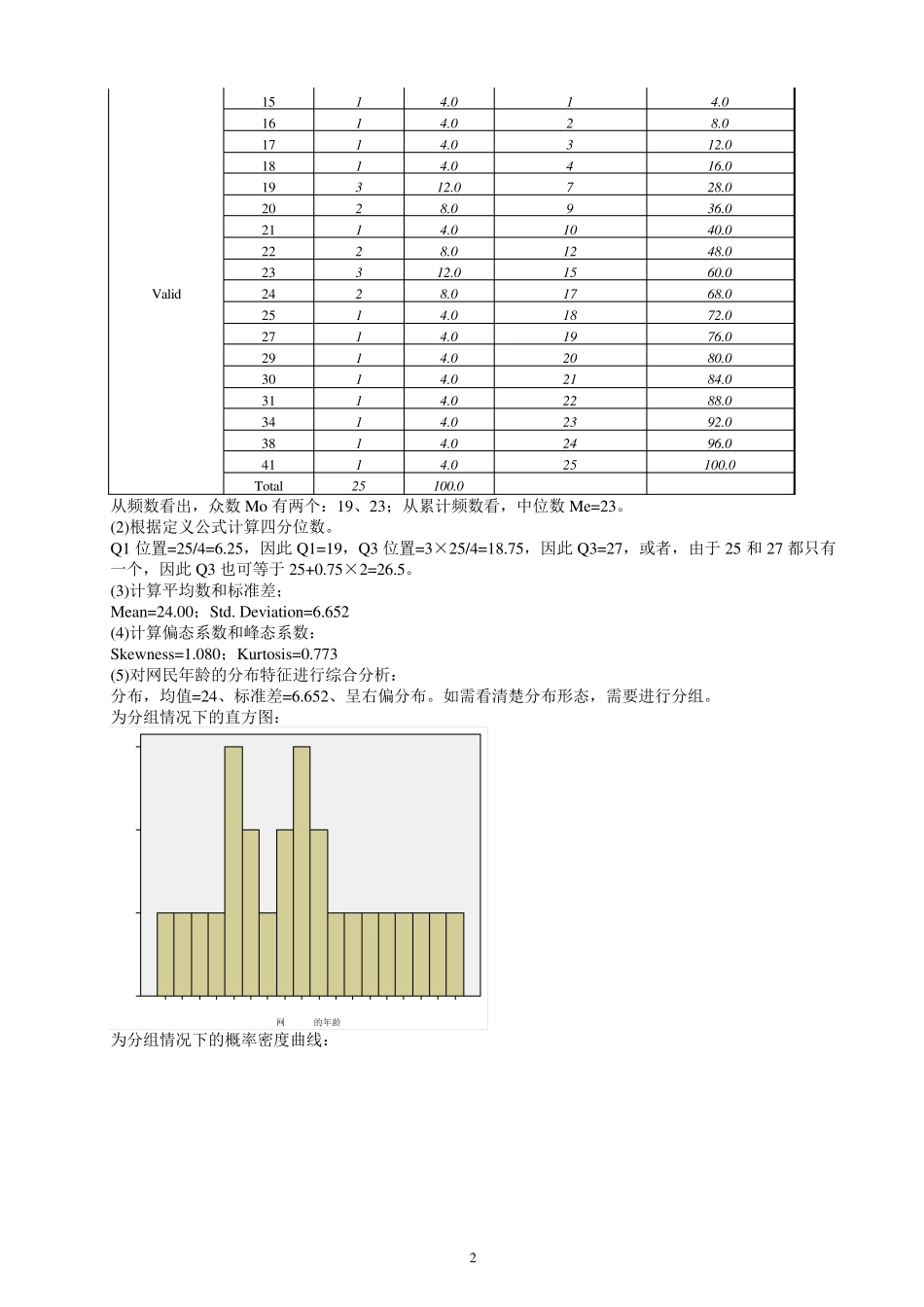 统计学第五版课后答案(贾俊平)_第2页