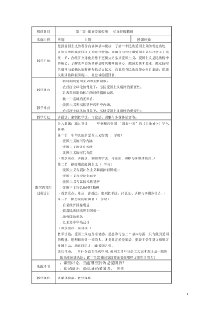继承爱国传统弘扬中国精神