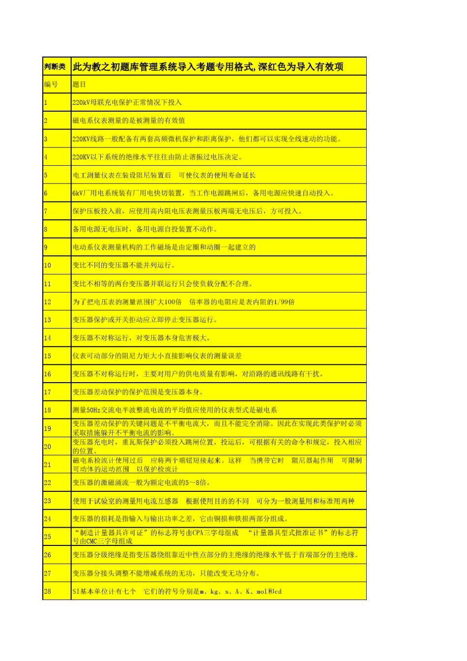 继电保护培训电检A卷判断_第1页