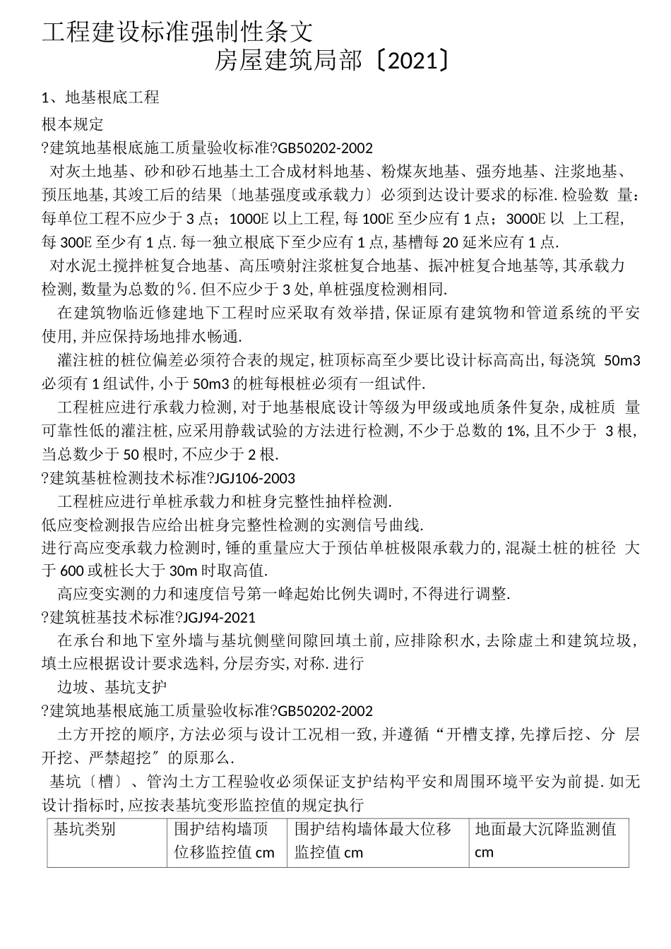 工程建设标准强制性条文_第1页