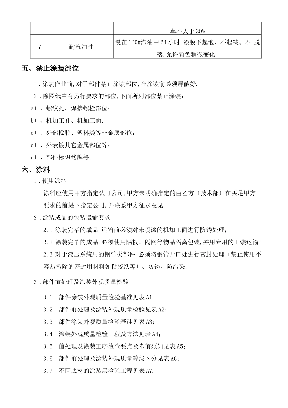 工程机械产品涂装标准_第3页