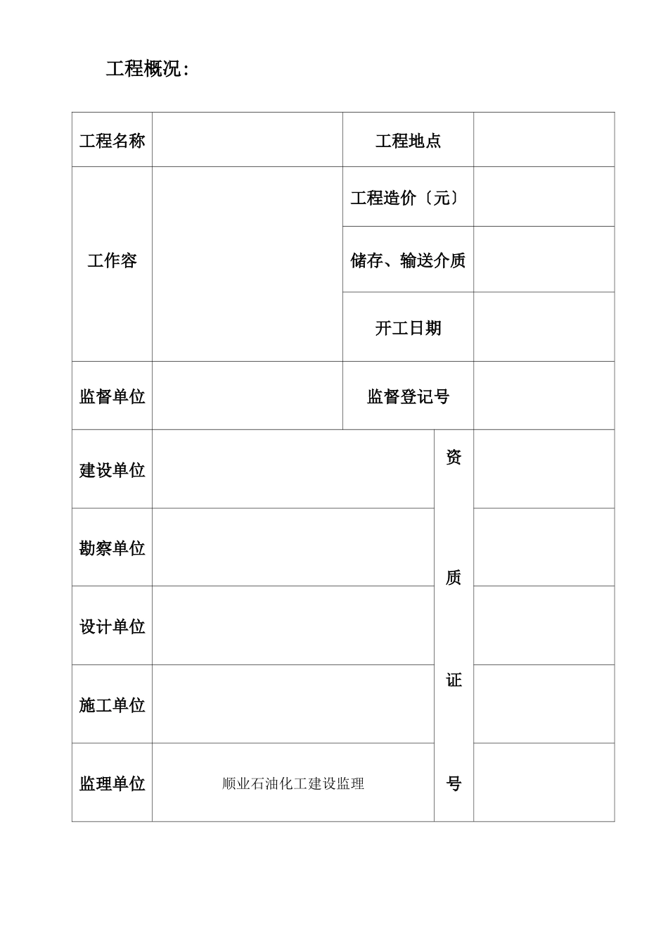 工程预验收报告模板_第2页