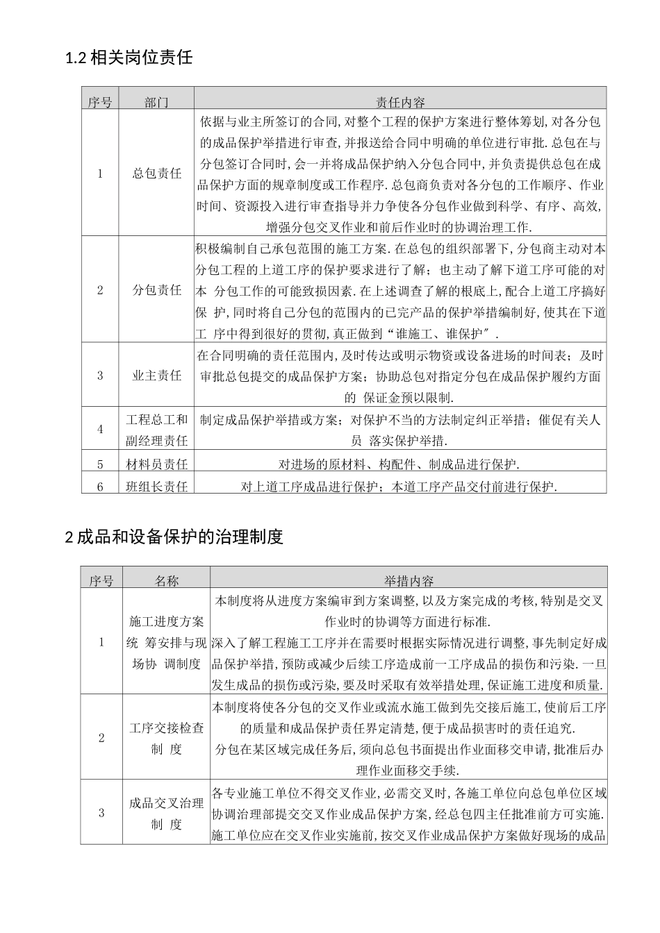 成品保护计划_第2页