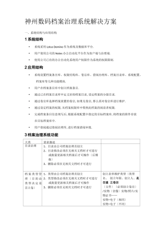 档案管理系统