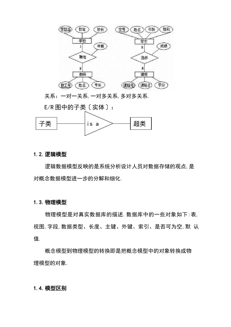概念模型、逻辑模型、物理模型区别_第3页