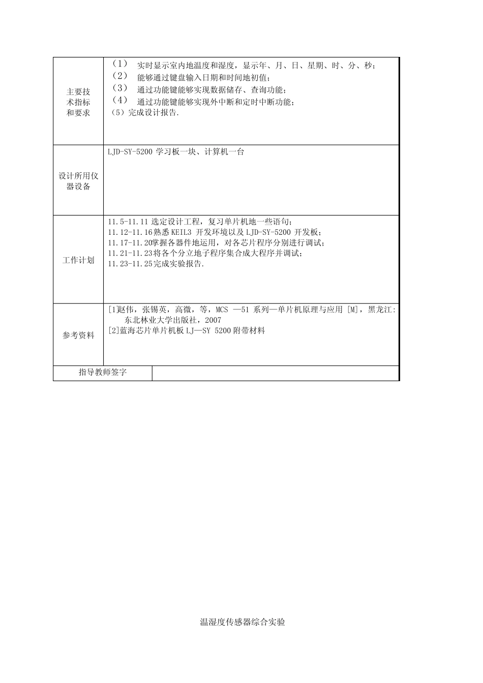 基于MCS-51 单片机温湿度仪系统的设计_第2页