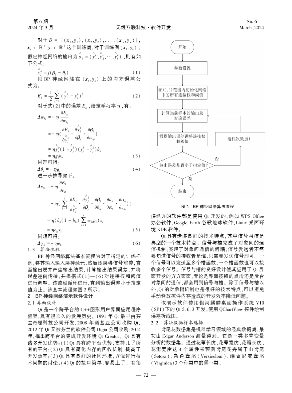 基于Qt_的BP_神经网络演示软件设计_第2页