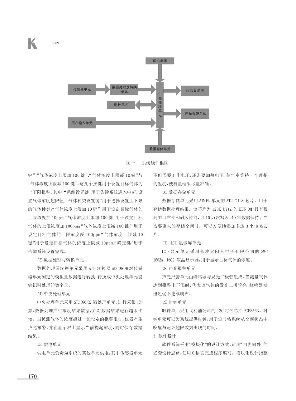 基于单片机的空气质量检测系统设计_钟世红_第2页