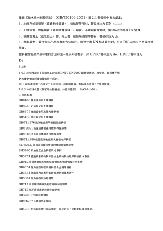 钢管公称直径、外径、壁厚与理论重量表