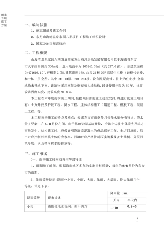 (完整版)雨季专项施工方案