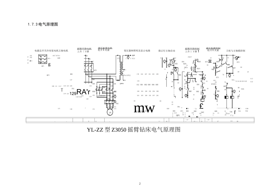机床电气原理图常用合集_第2页