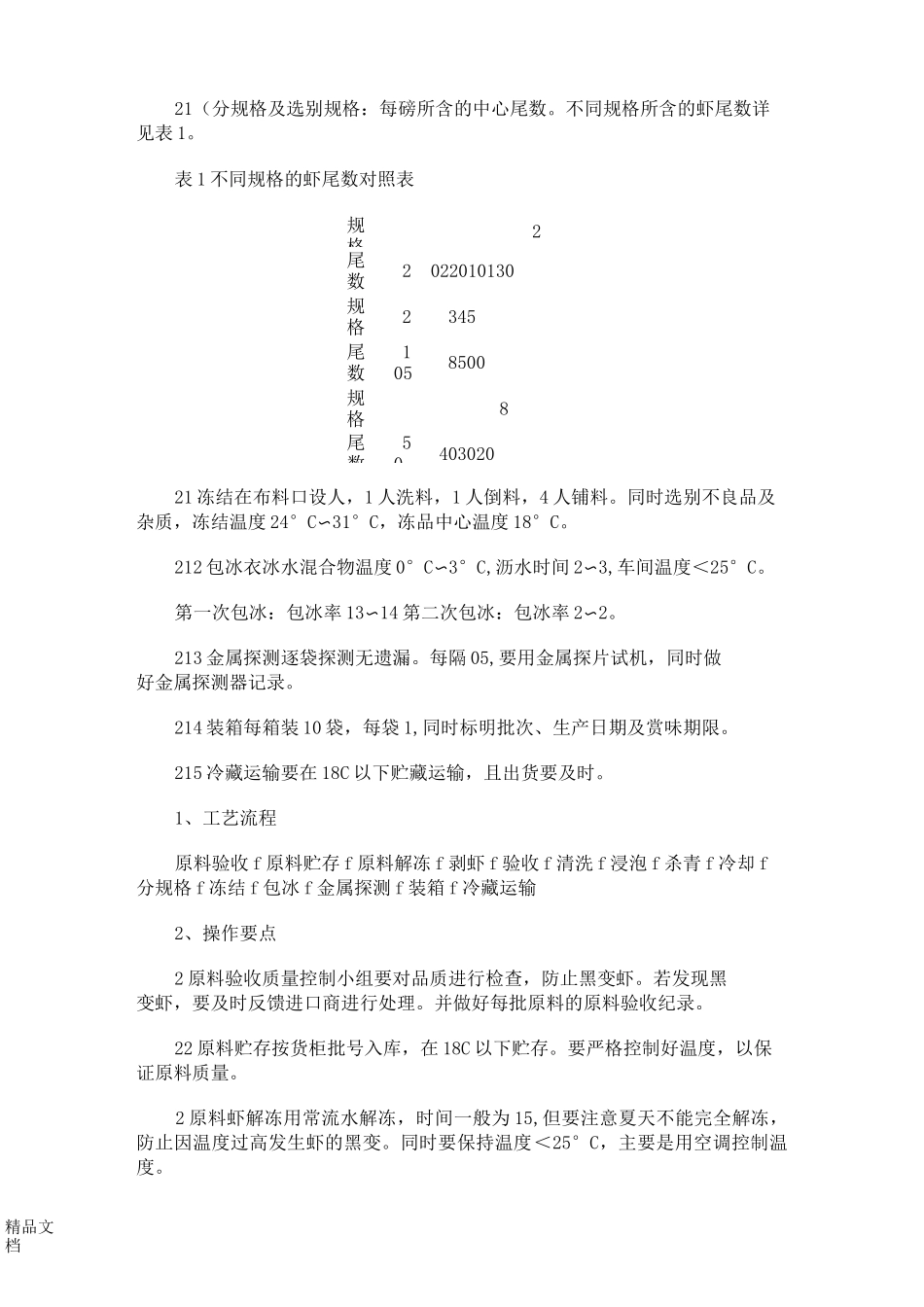 出口虾仁速冻工艺技._第2页