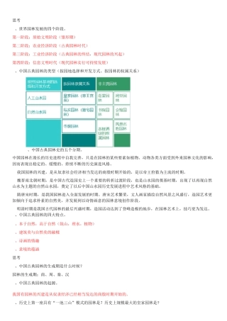 园林史思考题