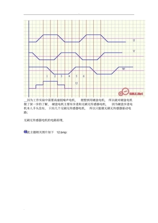 无刷电机驱动自制