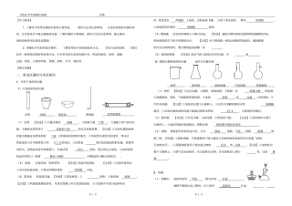 无机试验基础操作习题资料