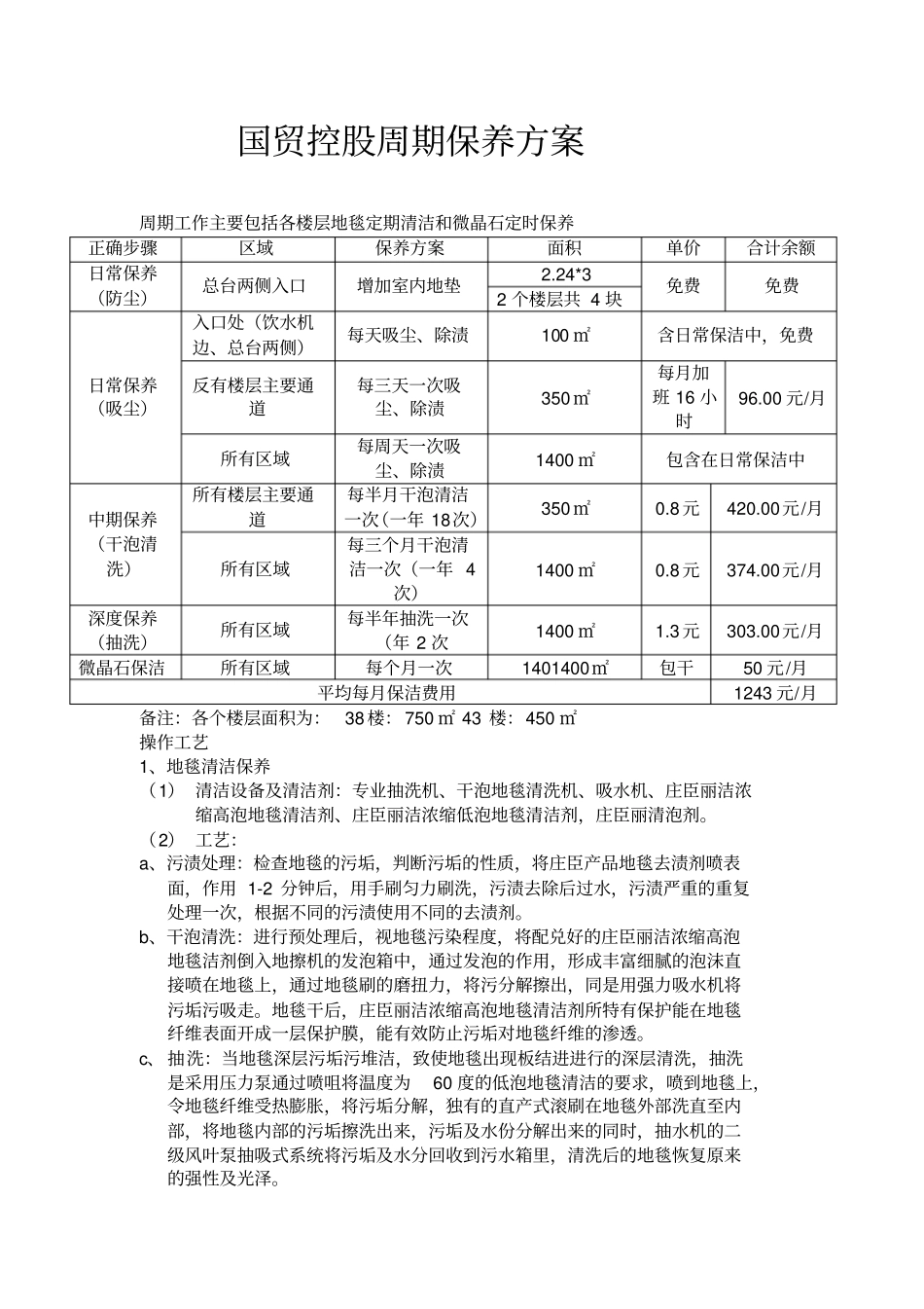 日常保洁方案_第3页