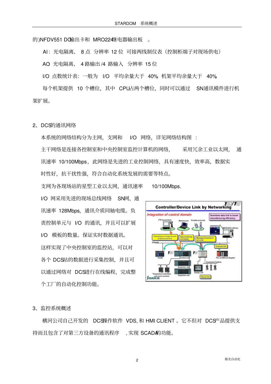 日本横河公司集散控制系统dcsstardom概述_第3页