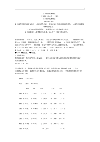 日本语的基本特征及日语语音-50