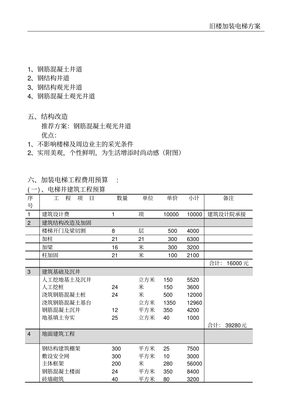 旧楼加装电梯方案_第3页