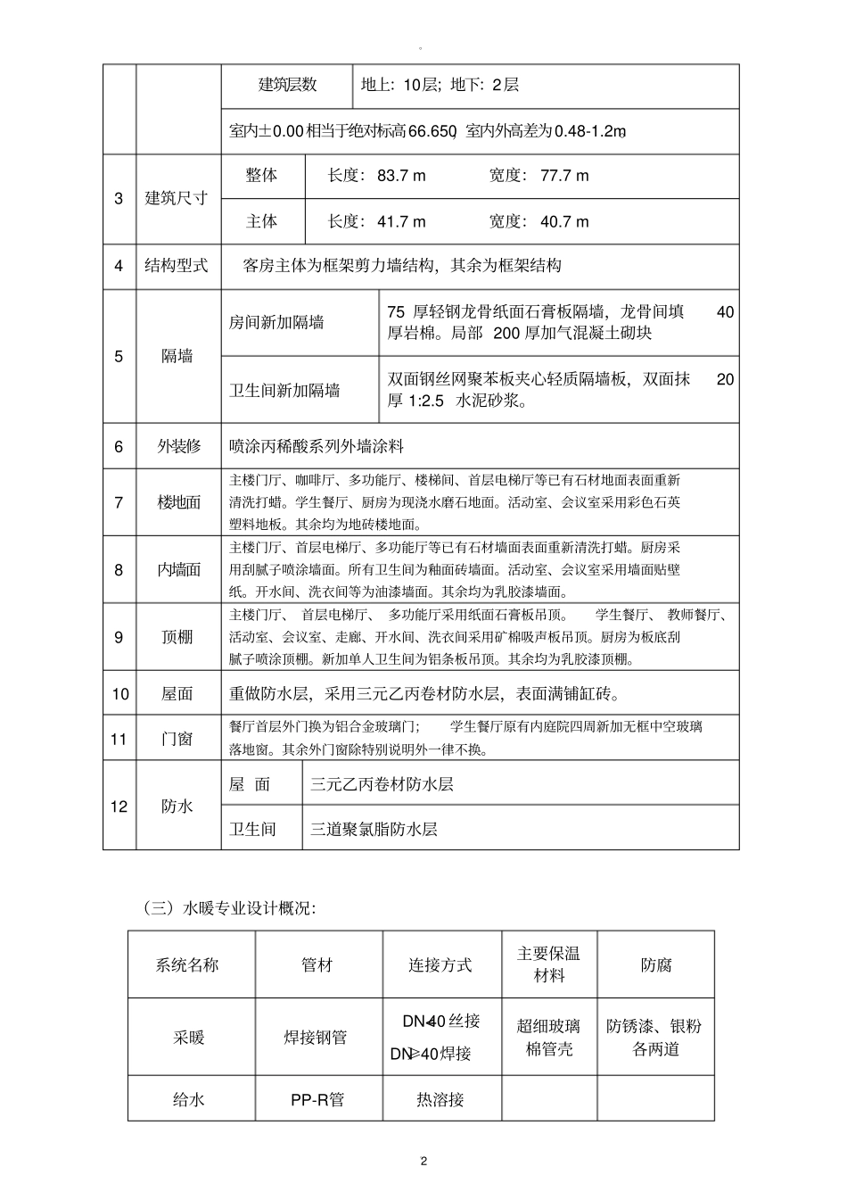 旧楼房改造工程施工组织设计_第3页