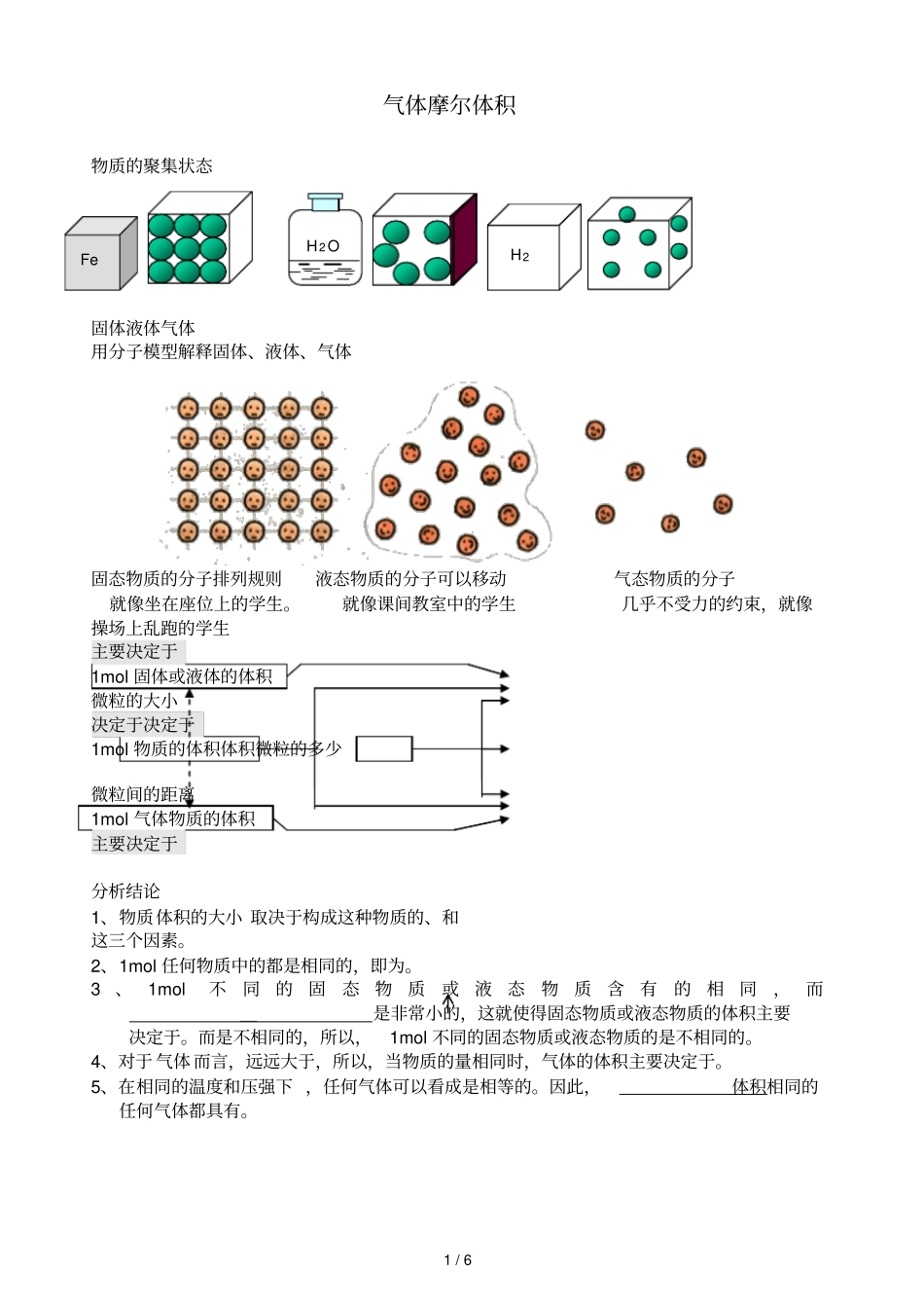 时气体摩尔体积_第1页