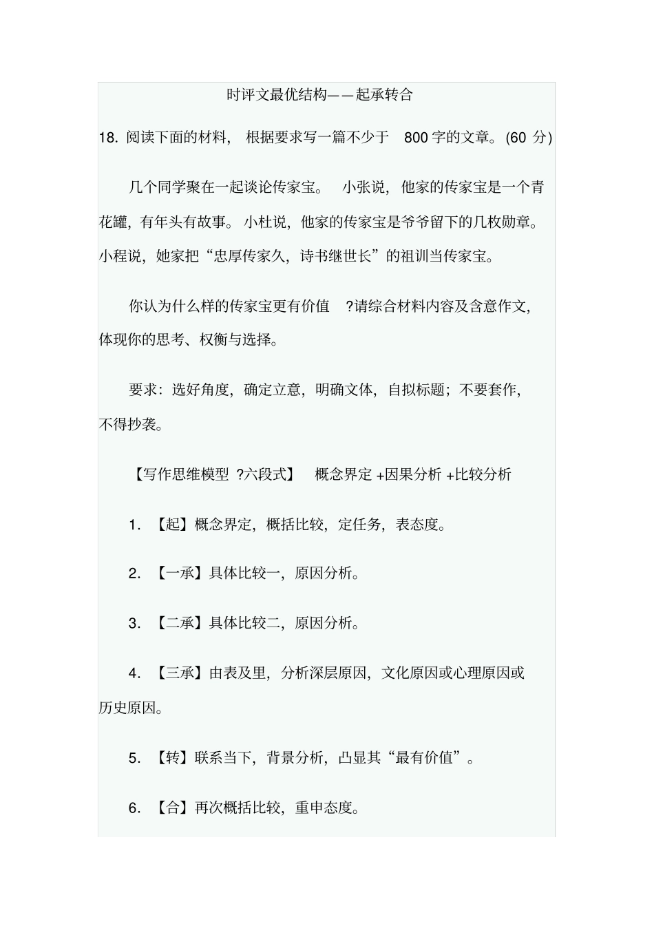 时评文最优结构起承转合_第1页