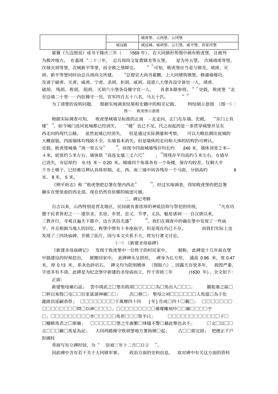 明代大同镇之败虎堡考略_第2页