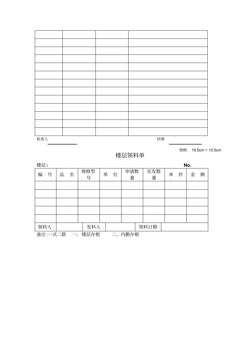 星级酒店客务部客房综合表格_第2页