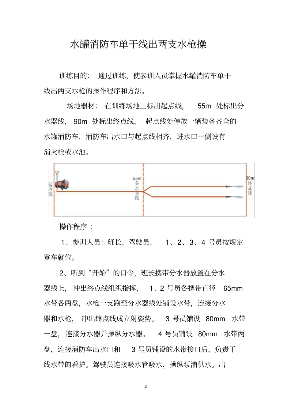 普通中队冬训合成操法操作规程_第2页