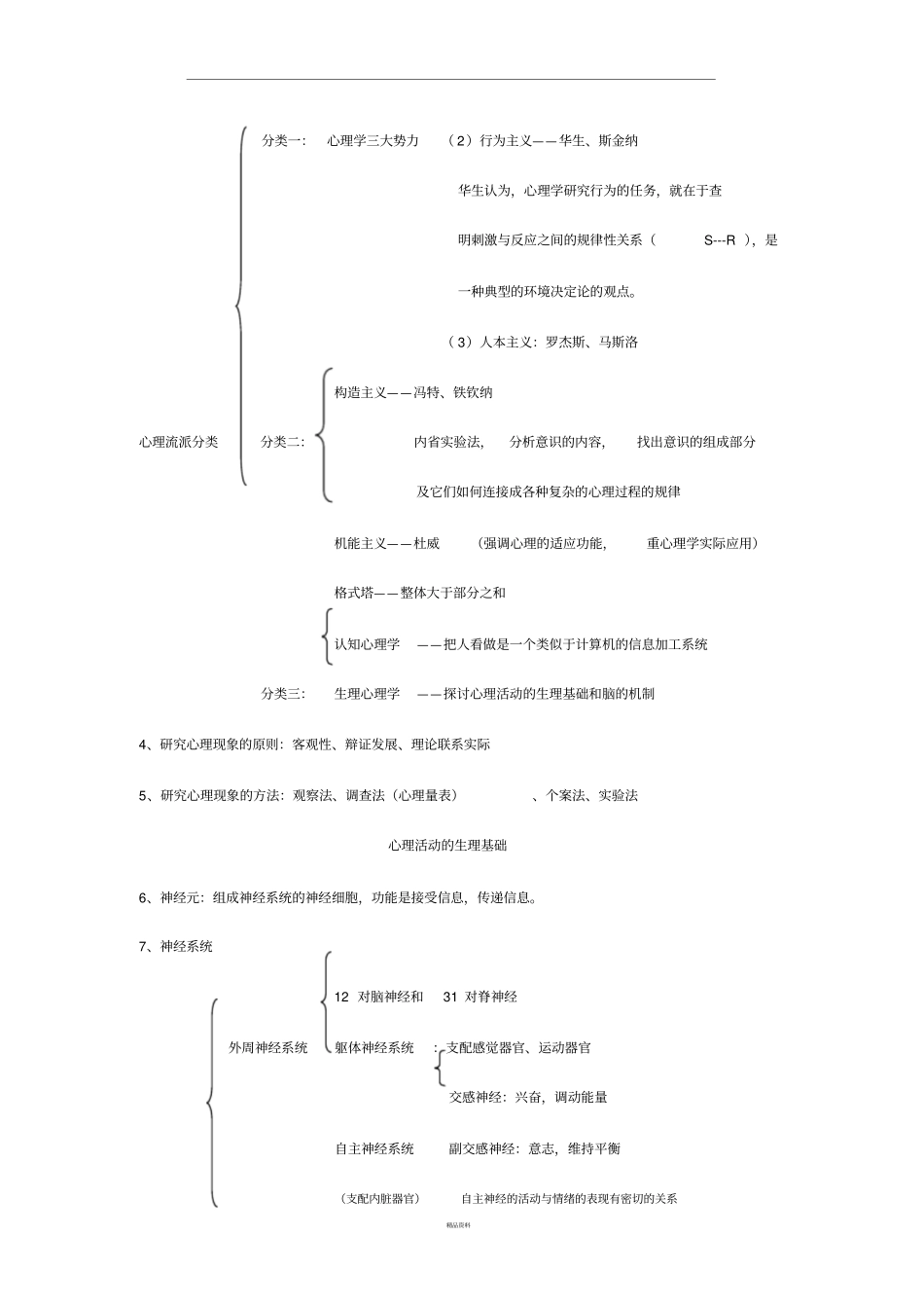 普通心理学知识点总结_第2页