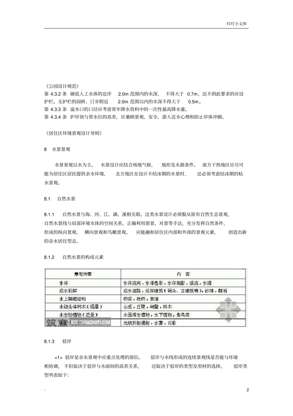 景观水体设计细节规范_第2页