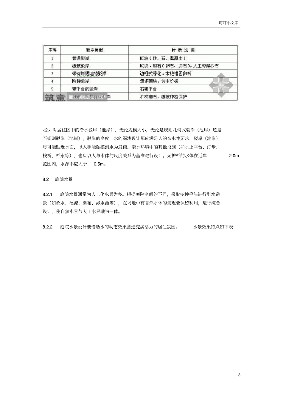 景观水体设计细节规范_第3页