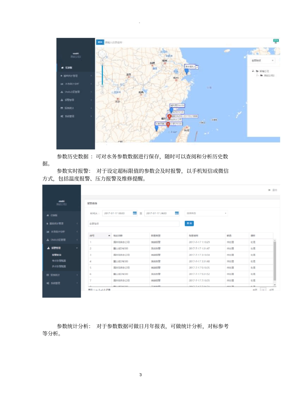 智慧水务平台建设方案_第3页